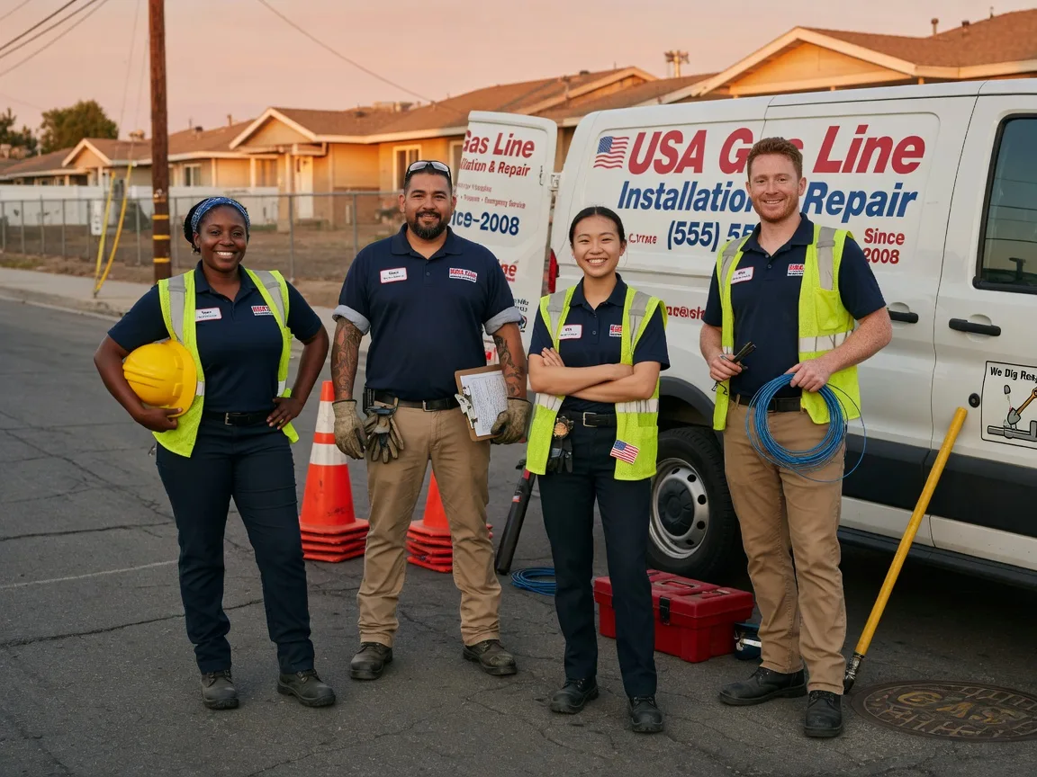 Gas Line Installation company in Patoka, IL
